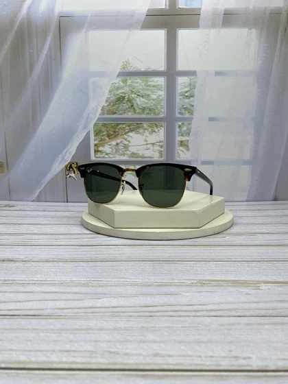 عینک آفتابی Ray-Ban مدل RB 3016 کلاب مستر فریم ترکیب کائوچو و فلز، عدسی کریستال UV400