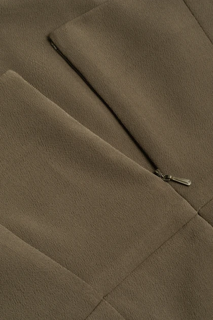 پیراهن کرپ نسکافه ای 9011