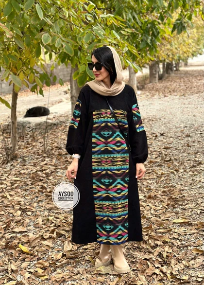 پیراهن مانتویی طناز