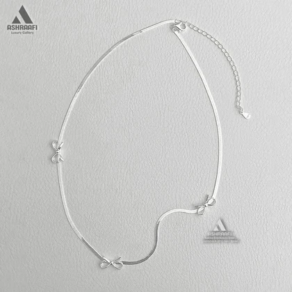 گردنبند پاپیونی دخترانه Bow Necklace S1