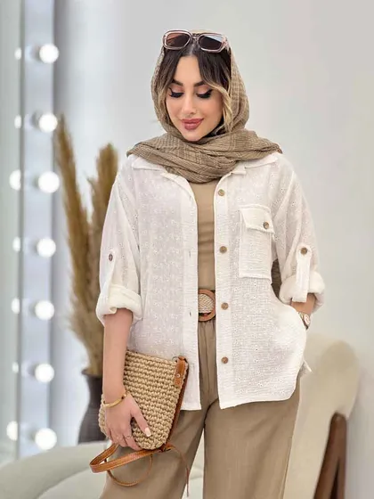 شومیز تک جیب سیما