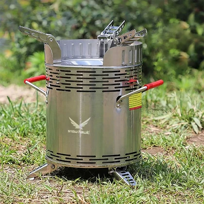اجاق هیزمی فن دار کمپینگ SNOW HAWK SN-Q16