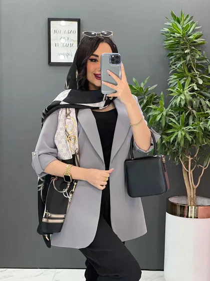مانتو کتی آستین پاگن