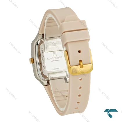ساعت نیوی فورس NF5055 زنانه صورتی NaviForce-7729-L
