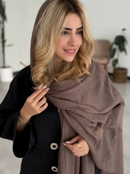 کت مشکی زنانه ژاکارد اسلیم کد FOSIL