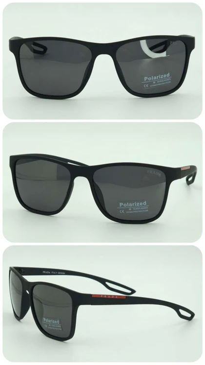 عینک آفتابی مردانه پرادا Prada 1729P پلاریزه و ضد اشعه UV400 ایتالیایی