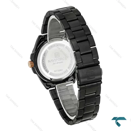 ساعت نیوی فورس NF5062 فول مشکی زنانه NaviForce-7760-L