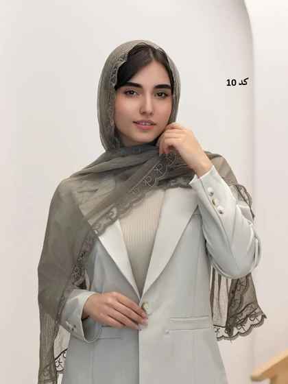 6494-شال حریر ژیوا