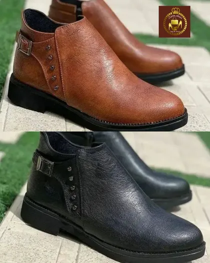 نیم بوت زنانه بغل زیپ F 123