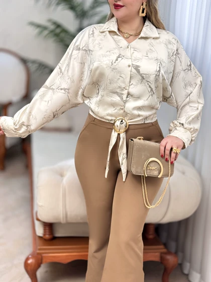 شومیز ساتن تامیلا