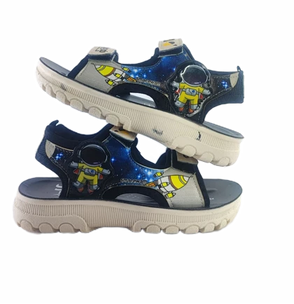صندل پسرانه مدل آدیداس Adidas نارنجی آبی زرد سبز کد 355