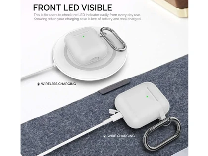 کاور ژله ای سیلیکونی قلاب دار ایرپاد AHA Style PT06 Silicone jelly Case Airpods 2/1
