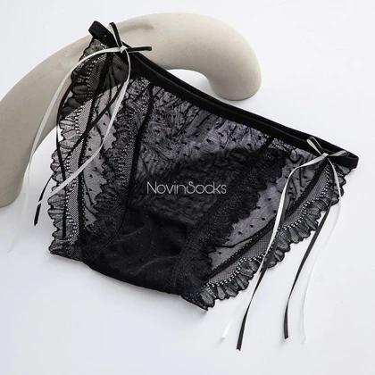 شورت توری خال‌خالی ( مناسب برای سایز 38 الی 42)