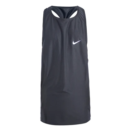 رکابی ورزشی پشت کش دار مردانه نایک مدل VHD-Dri Fit-4K0998 طوسی تیره