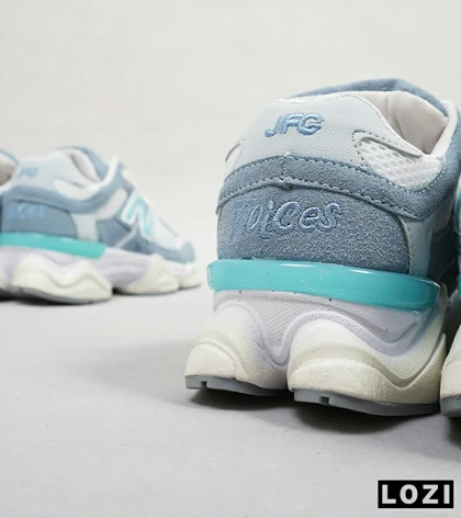 کفش کتانی زنانه سفید آبی NEW BALANCE 9060