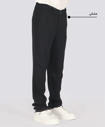 شلوار لینن بگ مردانه کمر کش 0126