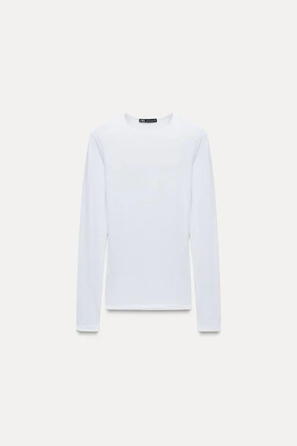 بلوز ریون آستین بلند Zara336