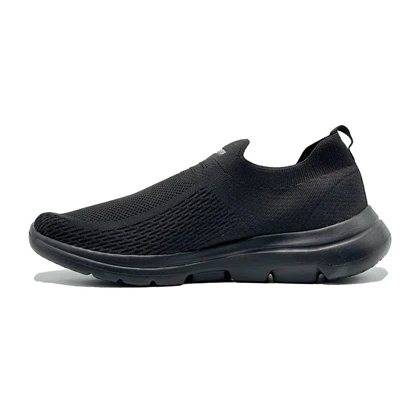 کتانی مردانه بزرگپا مدل اسکیچرز skechers رنگ تمام مشکی