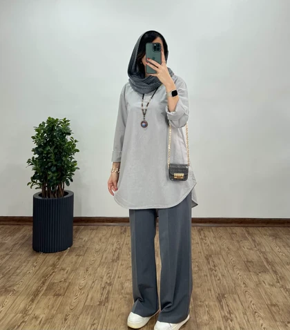 مانتو گلدوزی نیلوفر(ایراد دار)