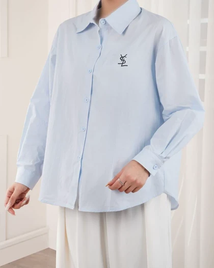 شومیز رنگی YSL کد 29806
