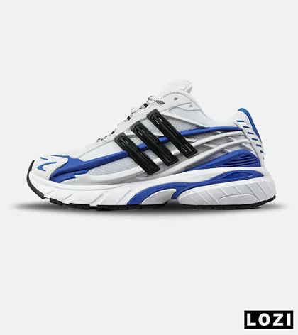 کفش کتانی مردانه و زنانه سفید مشکی آبی ADIDAS Jellyfish مدل 7584