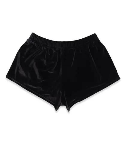 ست تاپ و شورتک مخمل Neev نیو کد 4605 مشکی Black
