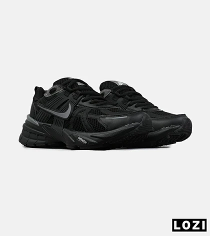 کفش کتانی بزرگ پا مشکی Nike Cushlon V2K مدل 8887