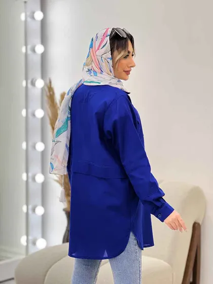 مانتو دو جیب پیله