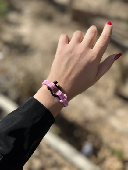دستبند طنابی امگا اسپورت کد omg10015 گالری موژان حیدری