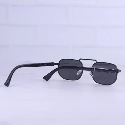 عینک آفتابی پرسول فریم فلزی مشکی MT 3081/5