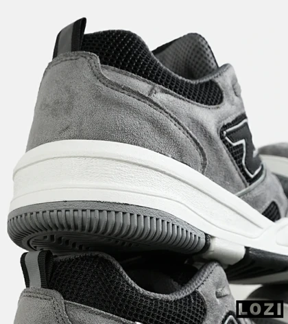 کفش کتانی مردانه و زنانه طوسی مشکی NEW BALANCE 550