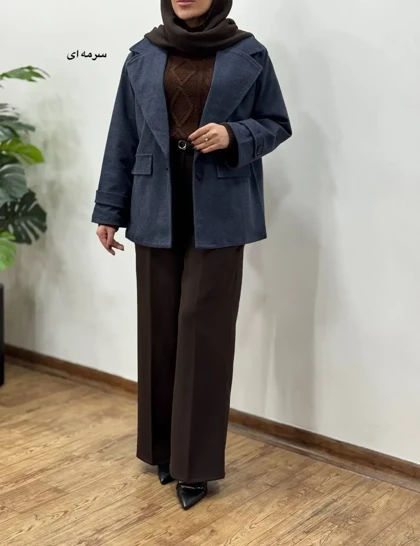 پالتو فوتر آستردار یاسمن