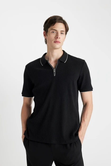 تیشرت یقه پولو مردانه اورجینال دیفکتو defacto