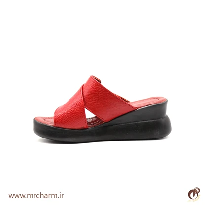 صندل لژدار زنانه تمام چرم mrc2119-09