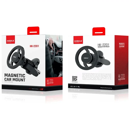 هولدر موبایل ماشین هیسکا Hiska مدل HK-2201 مگنتی درچه کولری
