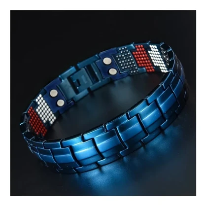 دستبند مغناطیسی مگنت آریکس مدل نانو کدtitanium7 مدل u-10248