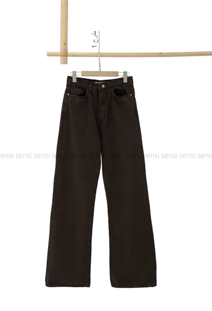 شلوار جین بگ رنگی کد1005742