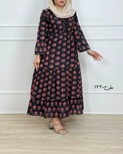 پیراهن ساحلی بلند نارسیس کد محصول 398