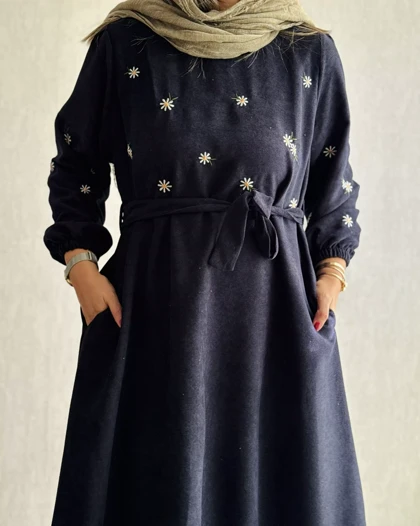 کفتان مخمل کبریتی بابونه