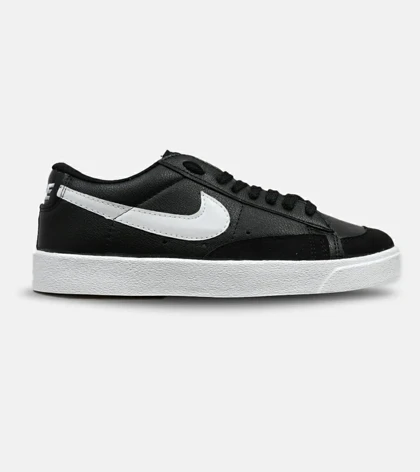 کفش نایک مردانه و زنانه مشکی سفید Nike Blazer Low 77