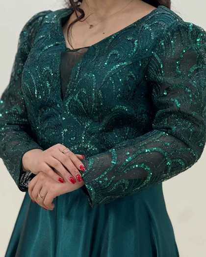 پیراهن ساتن دلاریس