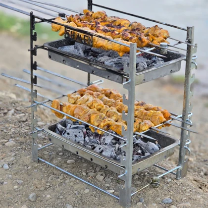 منقل طبقاتی کمپینگ 4 نفره شیمن