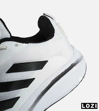 کفش کتانی مردانه و زنانه سفید مشکی ADIDAS BONCE مدل 7781