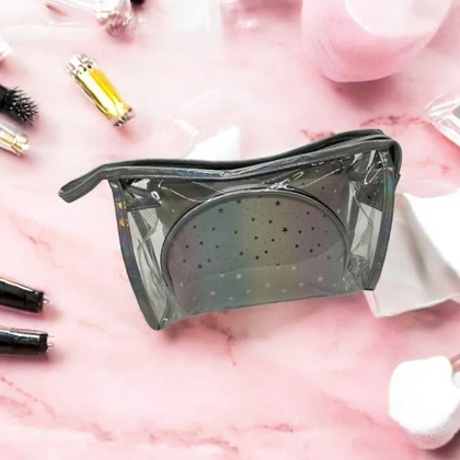 کیف لوازم آرایش سه تیکه ستاره ای