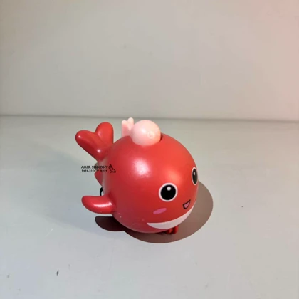 نهنگ با بچه قدرتی