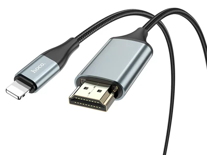 کابل لایتنینگ به اچ دی ام آی دو متری هوکو Hoco Cable Lightning to HDMI UA15