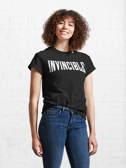 تیشرت Invincible تیشرت شکست ناپذیر طرح Comic logo