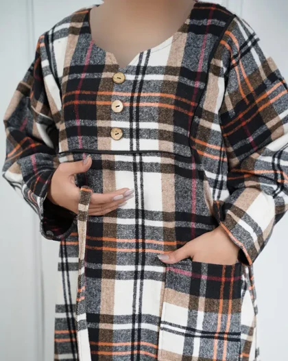 کفتان کشمیری موهر گرم بالا 7293