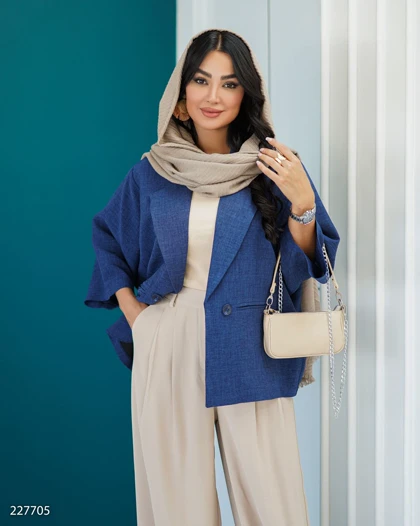 کت مدل هناس یقه انگلیسی