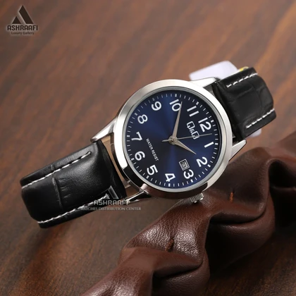 ساعت کیو اند کیو بند چرمی Q&Q A45A-005PY